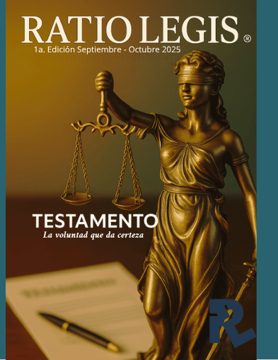 Portada de Ratio Legis: Testamento, la voluntad que da certeza